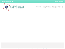 Tablet Screenshot of gpsmart.hu